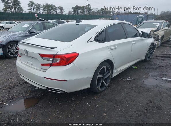 1HGCV1F33NA076885 2022 HONDA ACCORD White Trasero derecho