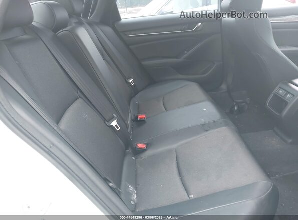 1HGCV1F33NA076885 2022 HONDA ACCORD White Vista de la etiqueta del VIN