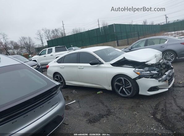 1HGCV1F33NA076885 2022 HONDA ACCORD White Vista interior trasera