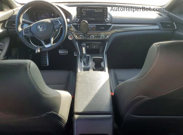 1HGCV1F34KA055877 2019 HONDA ACCORD Gray 