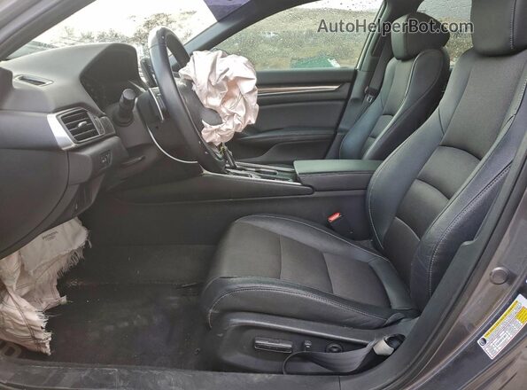1HGCV1F34KA125538 2019 HONDA ACCORD Gray 