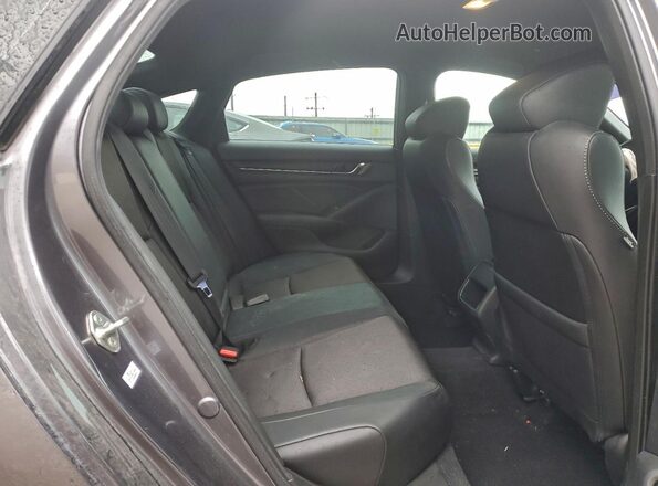 1HGCV1F34KA125538 2019 HONDA ACCORD Gray 