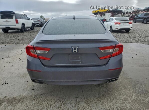 1HGCV1F34KA125538 2019 HONDA ACCORD Gray 