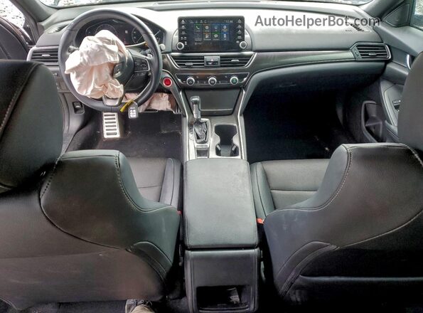1HGCV1F34KA125538 2019 HONDA ACCORD Gray 