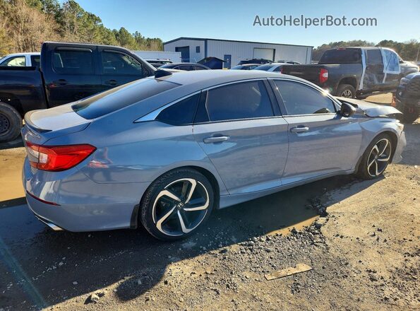 1HGCV1F34MA099932 2021 HONDA ACCORD Silver Trasero derecho
