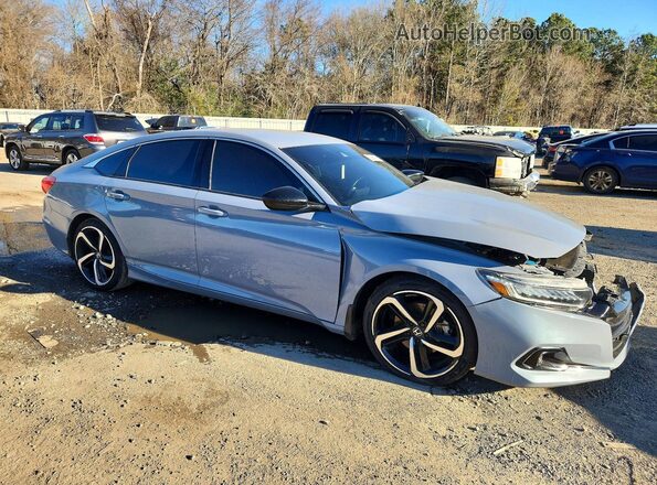1HGCV1F34MA099932 2021 HONDA ACCORD Silver Delantero derecho