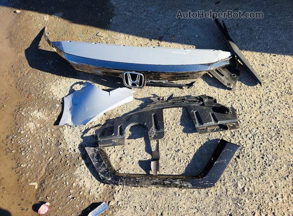 1HGCV1F34MA099932 2021 HONDA ACCORD Silver Vista del compartimento del motor