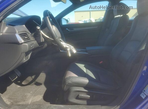 1HGCV1F35KA039641 2019 HONDA ACCORD Blue 