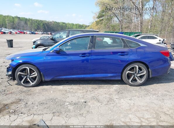 1HGCV1F35LA127185 2020 HONDA ACCORD Blue 
