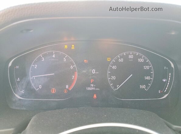 1HGCV1F35MA001801 2021 HONDA ACCORD White Instrument cluster view