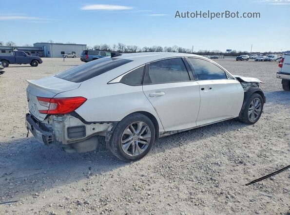 1HGCV1F35MA001801 2021 HONDA ACCORD White Rear right