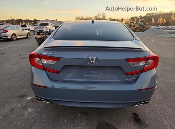 1HGCV1F35MA123932 2021 HONDA ACCORD Gray Vista trasera