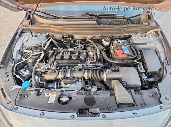 1HGCV1F35MA123932 2021 HONDA ACCORD Gray Vista interior trasera