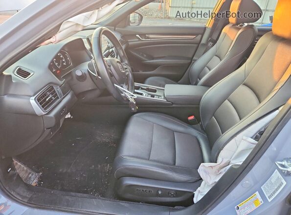 1HGCV1F35MA123932 2021 HONDA ACCORD Gray Vista interior delantera