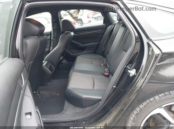 1HGCV1F35NA040261 2022 HONDA ACCORD Black VIN კოდის სტიკერის ხედი