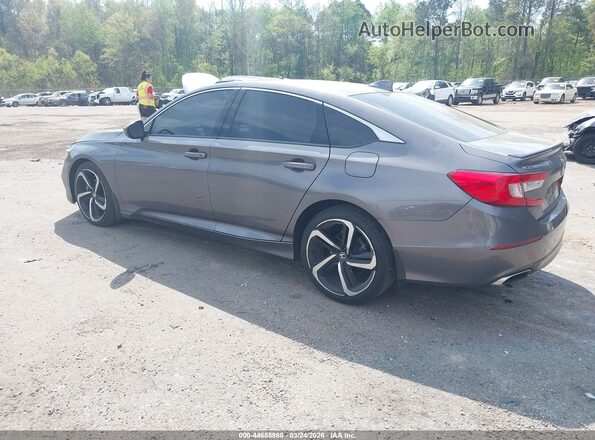 1HGCV1F36KA024887 2019 HONDA ACCORD Gray 