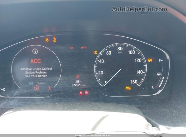 1HGCV1F36LA094598 2020 HONDA ACCORD Gray 