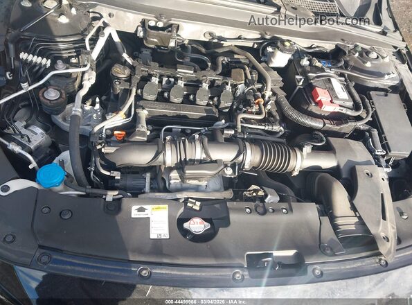 1HGCV1F36MA050523 2021 HONDA ACCORD Black Հետևի տեսք