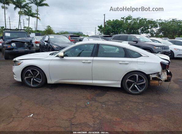 1HGCV1F37KA111777 2019 HONDA ACCORD White 