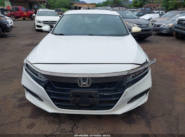 1HGCV1F37KA111777 2019 HONDA ACCORD White 