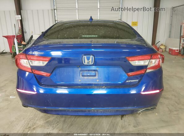 1HGCV1F37KA138297 2019 HONDA ACCORD Blue 