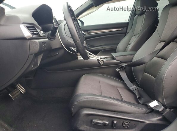 1HGCV1F38MA068747 2021 HONDA ACCORD Blue Vista interior delantera
