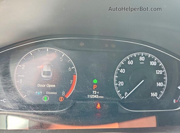 1HGCV1F39KA041988 2019 HONDA ACCORD Silver Instrument cluster view