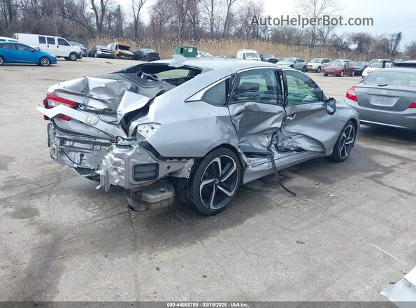 1HGCV1F39KA062291 2019 HONDA ACCORD Silver Rear right