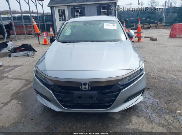 1HGCV1F39KA062291 2019 HONDA ACCORD Silver Instrument cluster view