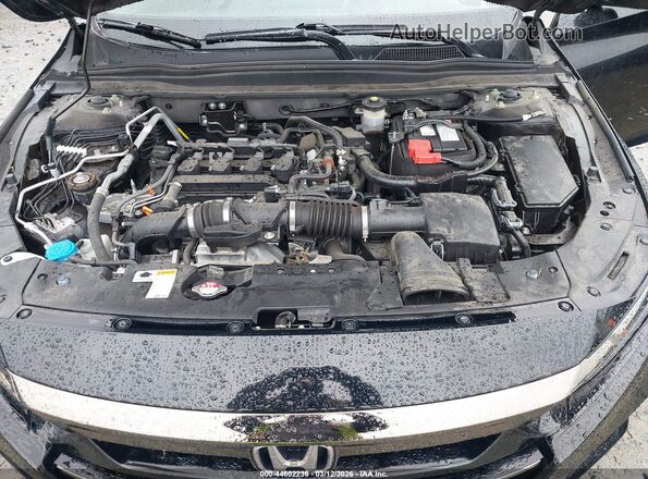 1HGCV1F39MA070510 2021 HONDA ACCORD Black Widok z tyłu
