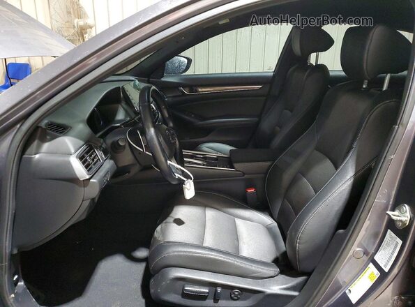 1HGCV1F3XKA144255 2019 HONDA ACCORD Серый 