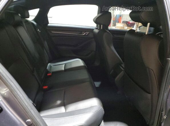 1HGCV1F3XKA144255 2019 HONDA ACCORD Серый 