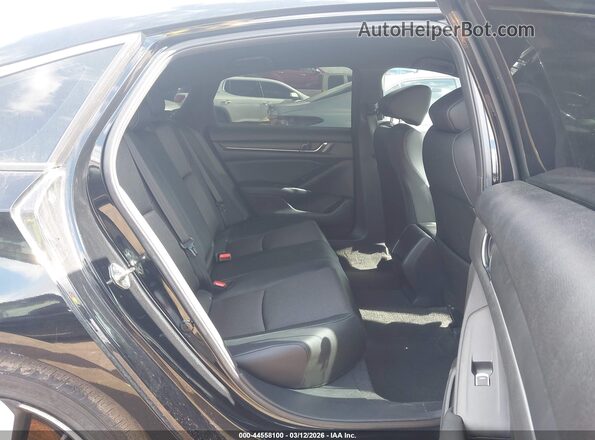 1HGCV1F3XLA028491 2020 HONDA ACCORD Black Widok naklejki z numerem VIN