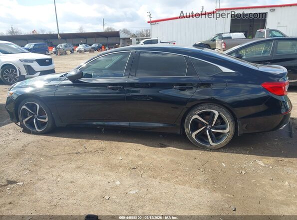 1HGCV1F3XLA028491 2020 HONDA ACCORD Black Widok wnętrza 360 stopni