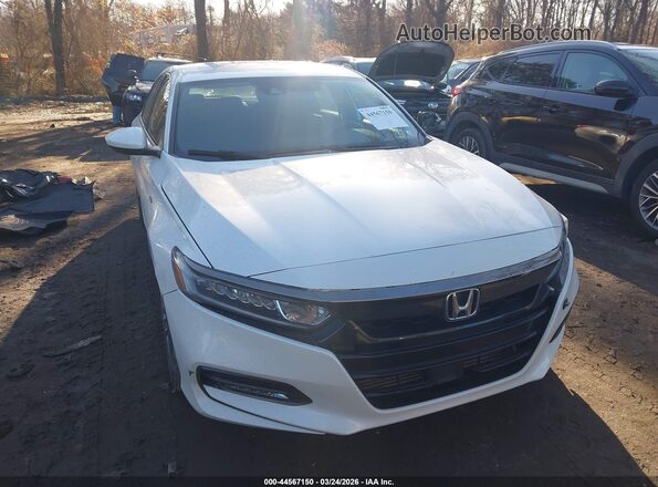 1HGCV1F3XLA111824 2020 HONDA ACCORD White Widok zestawu wskaźników