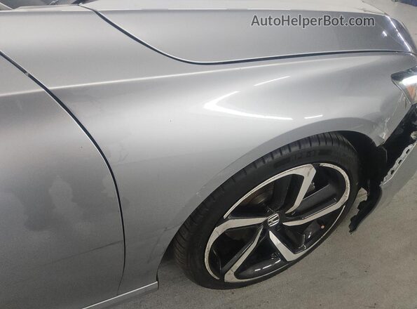 1HGCV1F3XMA075862 2021 HONDA ACCORD Silver 
