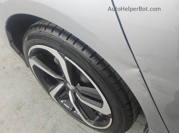 1HGCV1F3XMA075862 2021 HONDA ACCORD Silver 