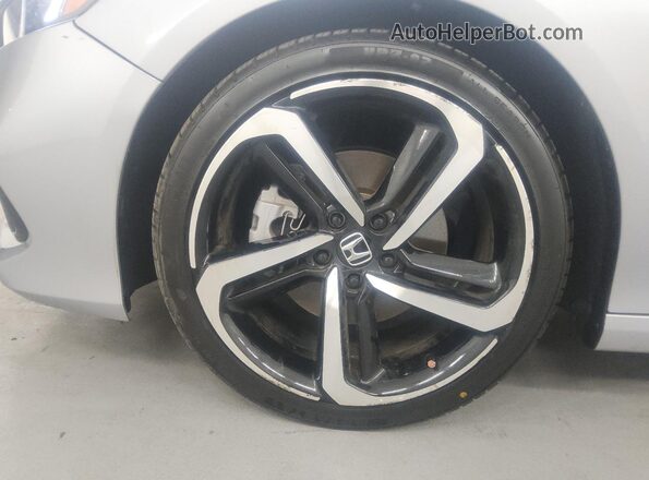 1HGCV1F3XMA075862 2021 HONDA ACCORD Silver 
