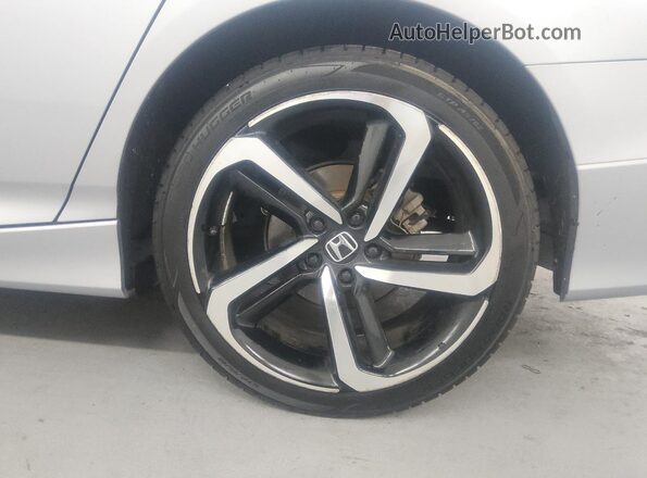 1HGCV1F3XMA075862 2021 HONDA ACCORD Silver 