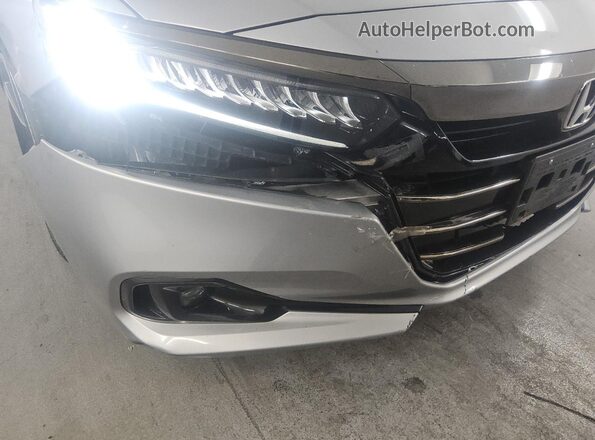1HGCV1F3XMA075862 2021 HONDA ACCORD Silver 360 interior view