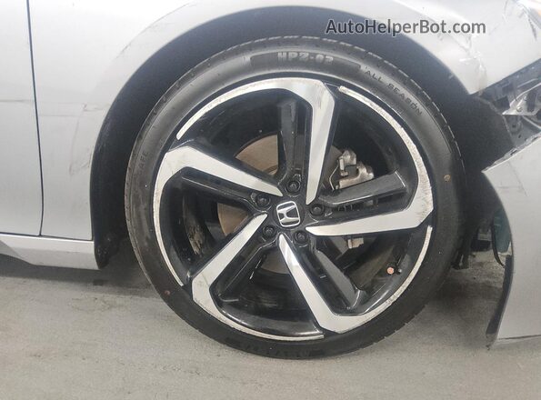 1HGCV1F3XMA075862 2021 HONDA ACCORD Silver 