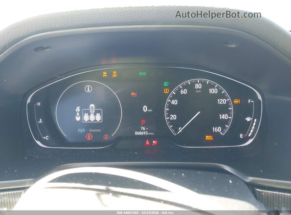 1HGCV1F3XNA124642 2022 HONDA ACCORD Blue Вид задніх сидінь