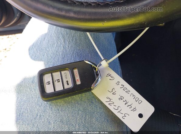 1HGCV1F3XNA124642 2022 HONDA ACCORD Blue Вид панелі приладів