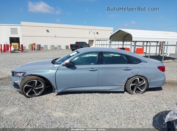 1HGCV1F3XNA124642 2022 HONDA ACCORD Blue Панорамний вид салону 360°