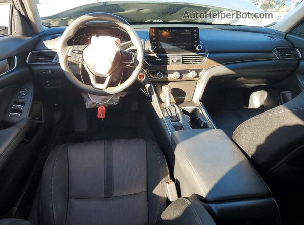 1HGCV1F40LA084481 2020 HONDA ACCORD Silver Widok deski rozdzielczej