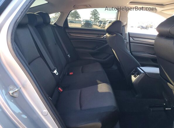 1HGCV1F40LA084481 2020 HONDA ACCORD Silver Widok tylnych siedzeń