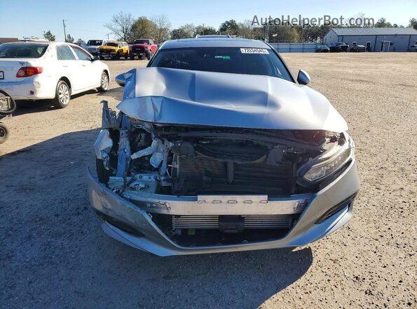 1HGCV1F40LA084481 2020 HONDA ACCORD Silver Widok z przodu