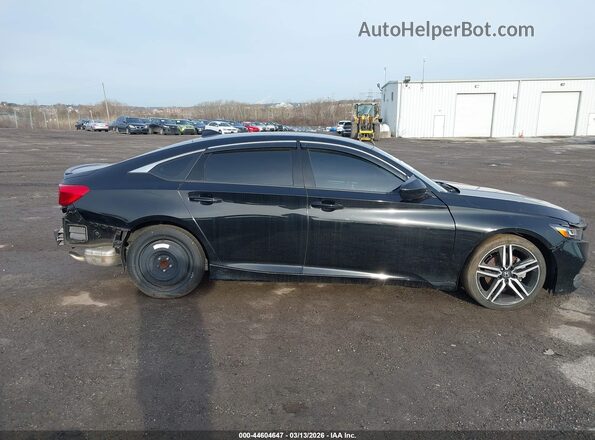 1HGCV1F41MA101886 2021 HONDA ACCORD Black 