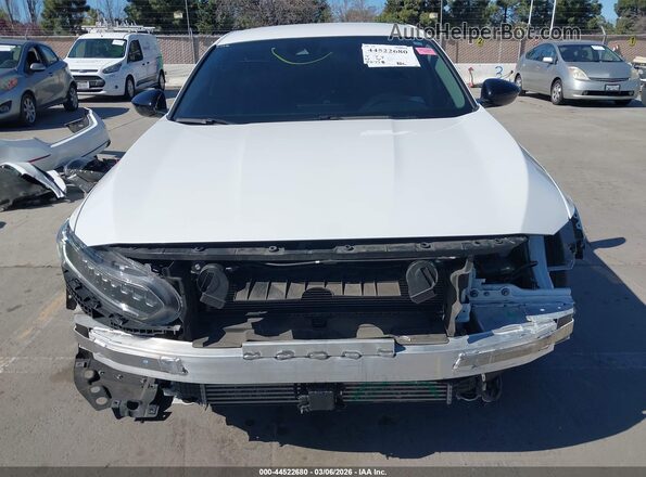 1HGCV1F44MA094397 2021 HONDA ACCORD White Front view