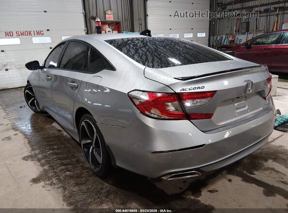 1HGCV1F46NA091275 2022 HONDA ACCORD Silver Trasero izquierdo